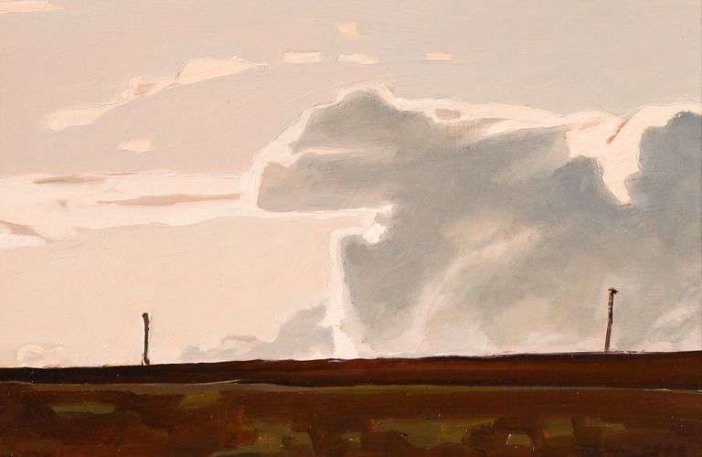 DENISE LEMASTER, OIL ON BOARD