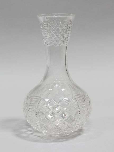 NOVA SCOTIAN CRYSTAL "TITANIC" WINE DECANTER