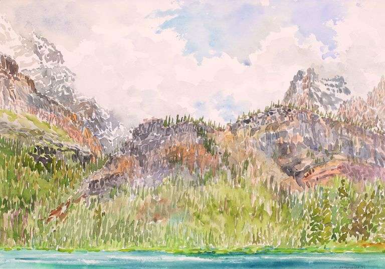 CATHERINE PEREHUDOFF, WATERCOLOUR