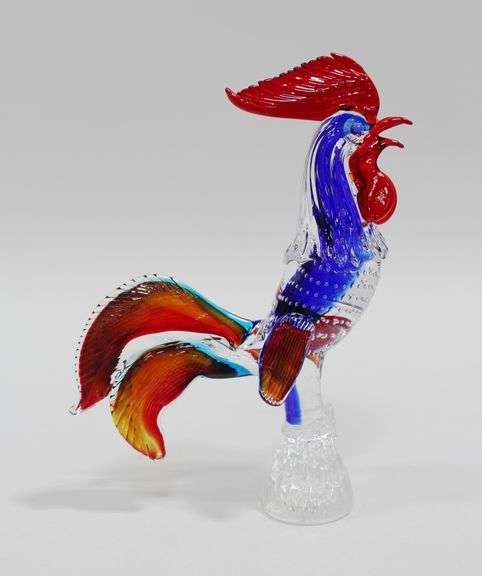 MURANO VENETIAN GLASS ROOSTER