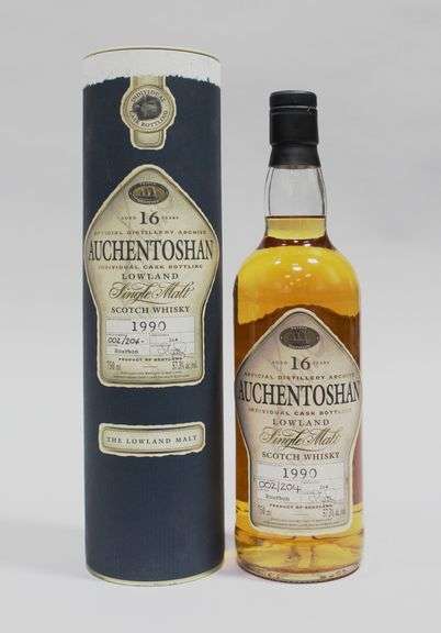 Auchentoshan Single Cask 1990, 16 Year Old