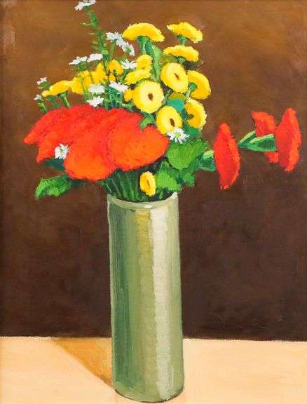 LES THOMAS, OIL ON CANVAS
