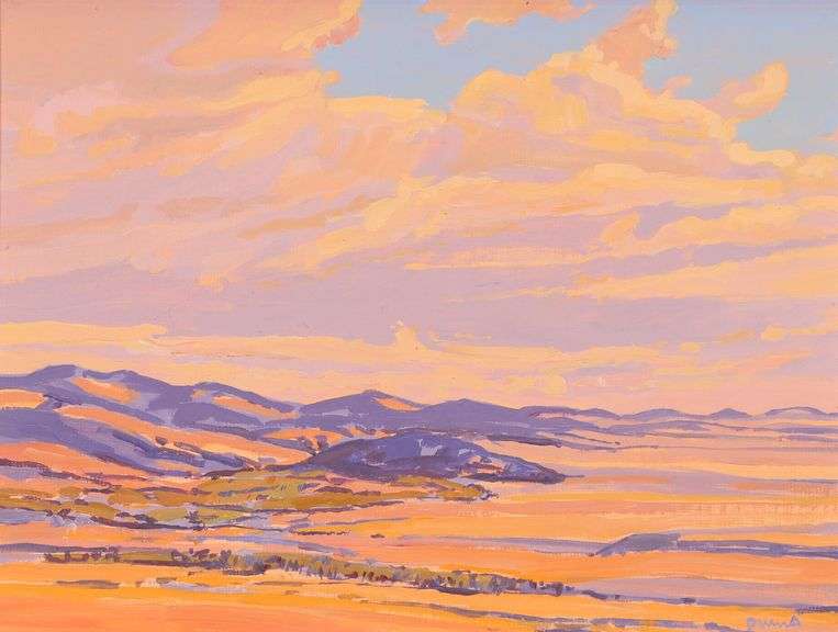 WILLIAM (BILL) DUMA, ACRYLIC ON BOARD