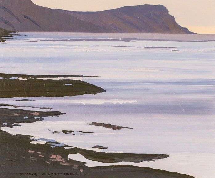 LEYDA CAMPBELL, OIL ON CANVAS