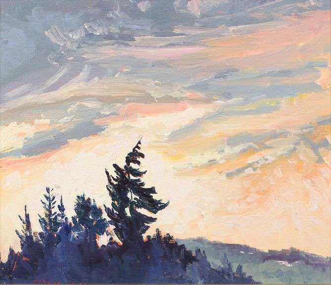 ARTHUR GEORGE LLOY, OIL ON BOARD