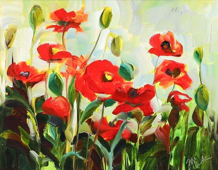 MICHELLE AUSTEN, OIL ON BOARD