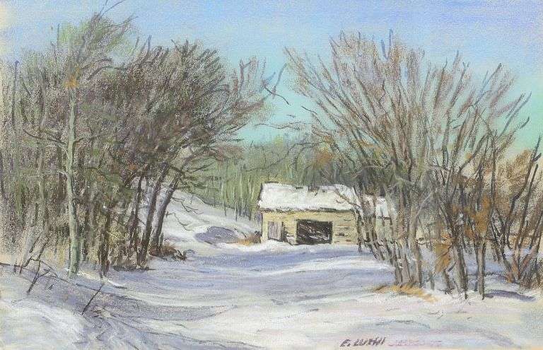 ERNEST LUTHI, PASTEL