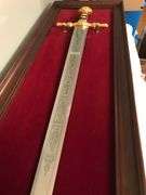 Unique Franklin Mint Sword of The Holy Roman Empire Excalibur Sword