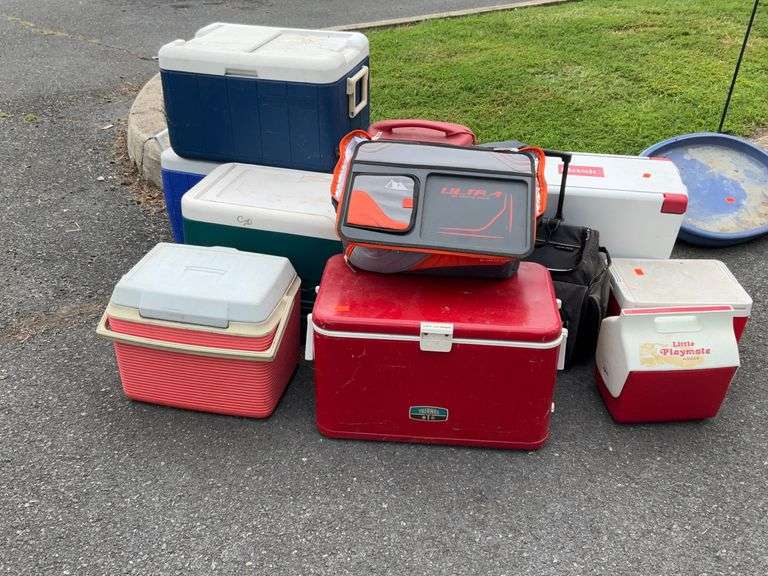 Collection of Coolers, various types and condition - Hash Auctions