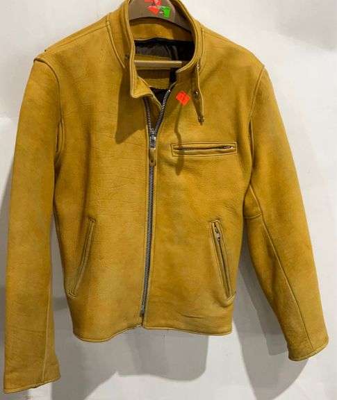 Branded garments inc leather jacket, size 40 - Hash Auctions