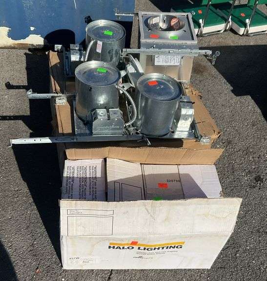 Recess lighting, non tested by Hash Auctions