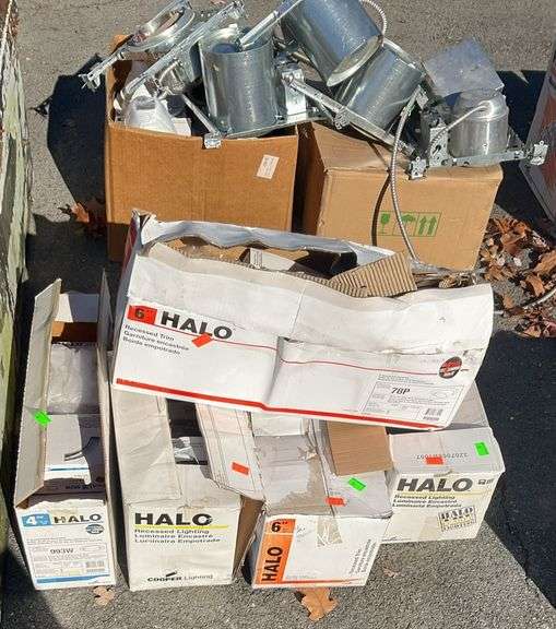 Recessed lighting, non tested by Hash Auctions