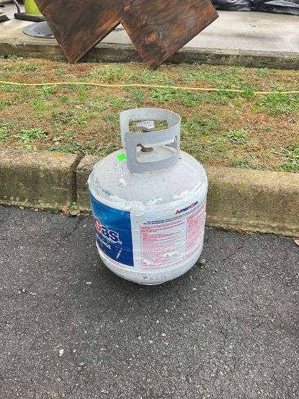 1-propane tank, full