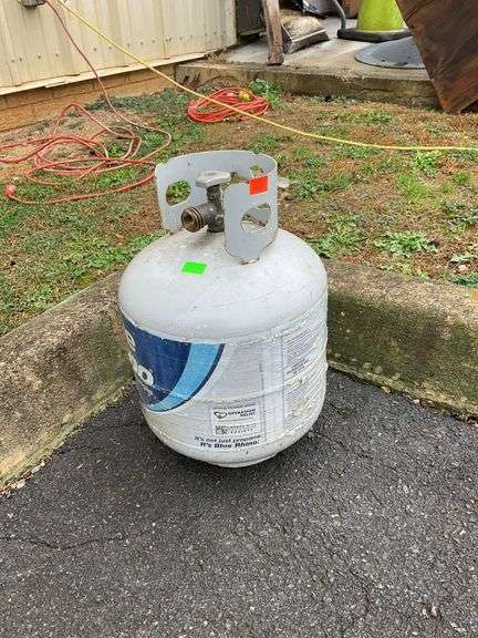 1-propane tank, full
