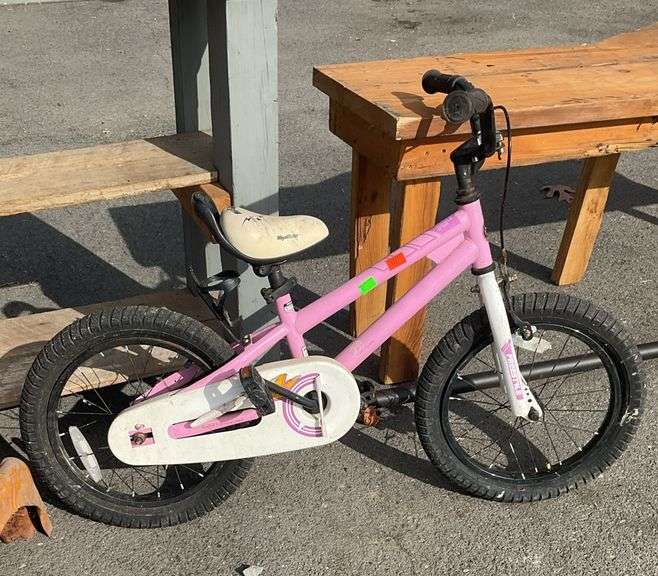 Royalbaby kids bike, tires need air and brakes need work, sells for parts or repairs