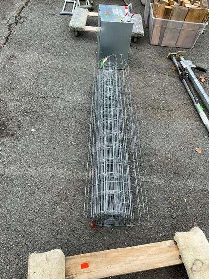 Partial Roll of welded wire, 2x4”x48”