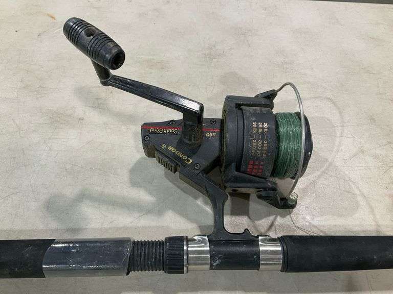 Shakespeare Alpha BWS 580-2MH Fishing Rod with Condor 590 Reel - Hash Auctions Shakespeare Alpha BWS 580-2MH Fishing Rod with Condor 590 Reel - Hash Auctions