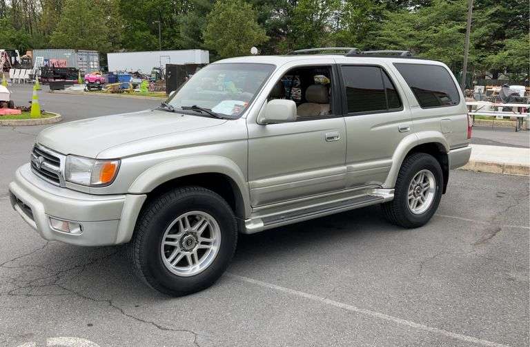 1999 Toyota 4-Runner, 2 Wheel Drive, Virginia Title, Vin#JT3GN87R5X0125805. Mileage 252,242. Automatic Transmission, 3.4L V6 engine, color Millennium Silver Metallic, click for full description