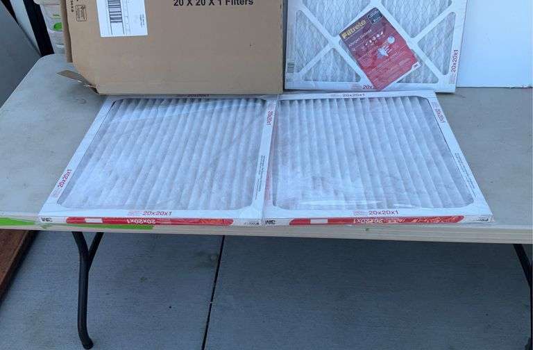 3M air filters, 20x20x1 - Hash Auctions