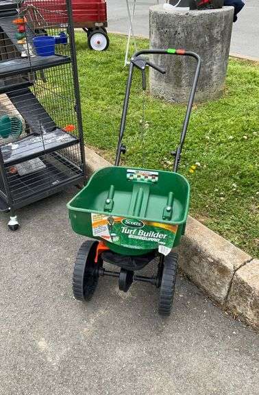 Scotts turf builder edgeguard, mini spreader