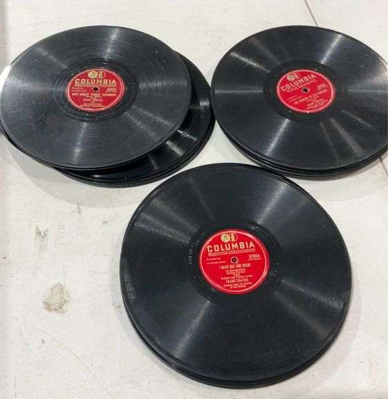 Early 78 RPM records Frank Sinatra collection Hash Auctions