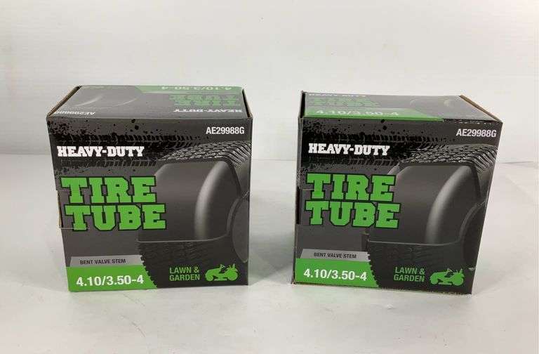 2 Pack 4.10/3.50-4 Heavy Duty Replacement Inner Tubes For Tires - J & R Collection