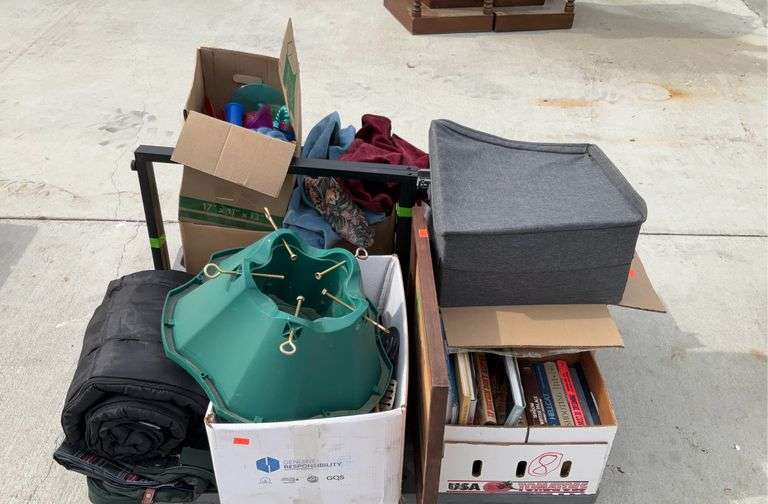 Photo inspiration: Gallery Detail: Pallet Lot Includes Books Fire Truck Clothing Hamster Cage Parts
