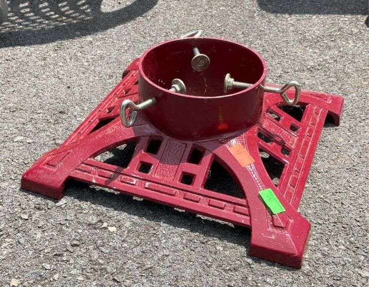 Metal tree stand, heavy duty