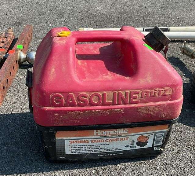 Fuel can/storage tray, 2gal capacity