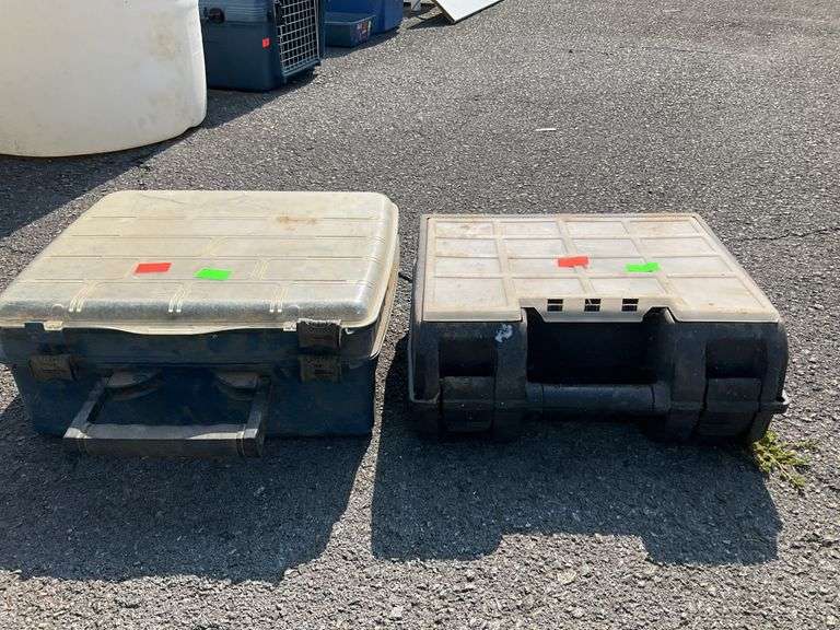 Two poly hardware/tool organizers