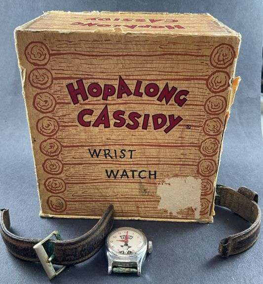 Hopalong Cassidy Watch w/ Original Box - Hash Auctions