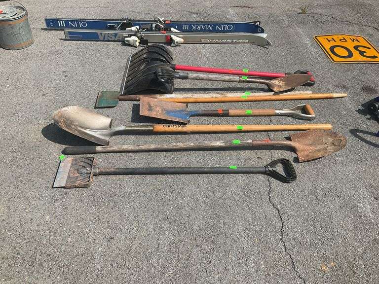 Shovels and scrappers