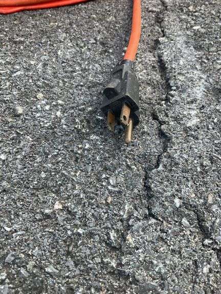 Extension cord reel, with extension cord
