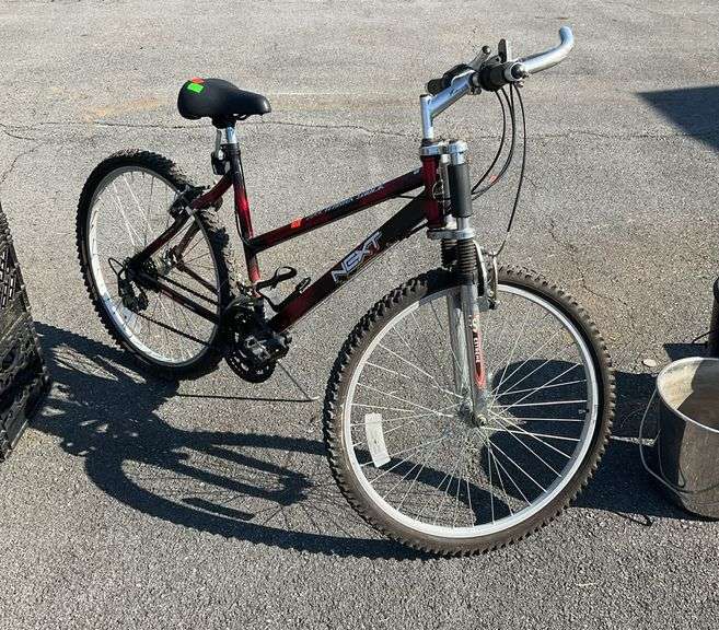 Next bike, all terrain shock system, 21speed, brakes work and tires have air