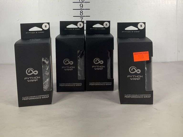 Python Wrap Performance Wraps with 3-Layer Compression, Size M, Set of ...