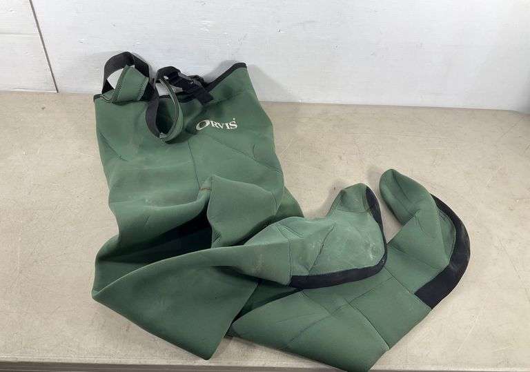 Orvis Green Waders with Boot Feet - Hash Auctions