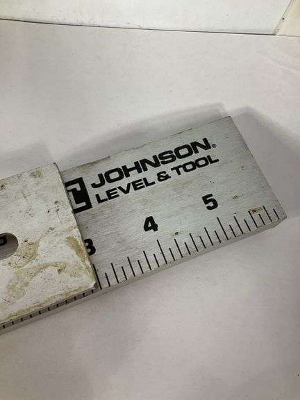 Johnson aluminum level & tool ruler - Hash Auctions