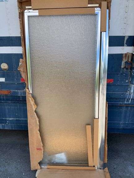 Showerite Shower Door with Hardware, 68.5″H x 29.5″W