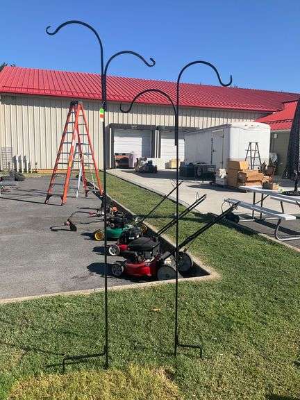 Double Head Shepherd Hooks, 74” and 85”H