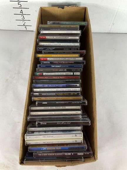 Music CDs in Cases - Hash Auctions