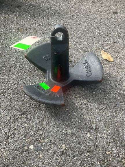 Coated Mushroom Anchor, 15lbs, Made in China