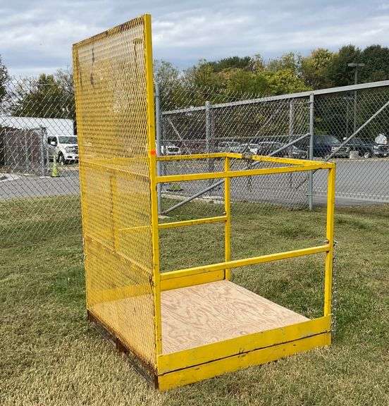 Forklift Cage Aerial Safety Platform.