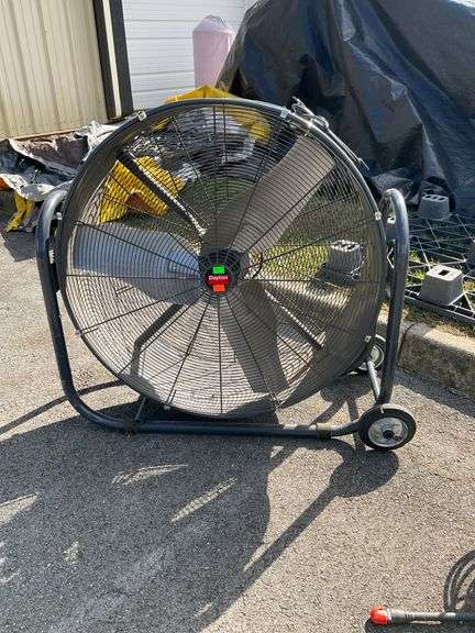 Dayton 36-Inch Industrial Mobile Air Circulator with Direct Drive