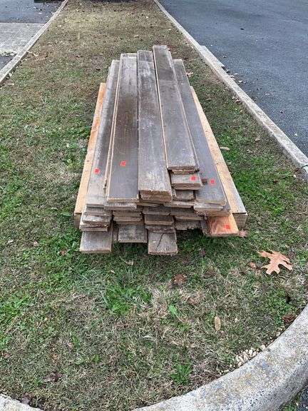 Pallet of Hardwood Flooring Boards, Approx. 6’9” Length Each