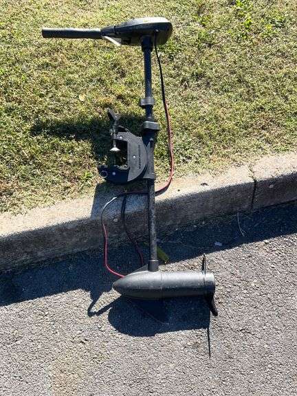 Minn Kota Traxxis 55 Trolling Motor With Adjustable Mount, working