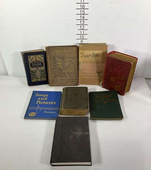 Eight Hardcover Books Featuring Various Topics and Authors - Hash Auctions