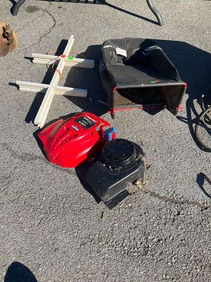 Lawnmower Parts and Trellis Pieces