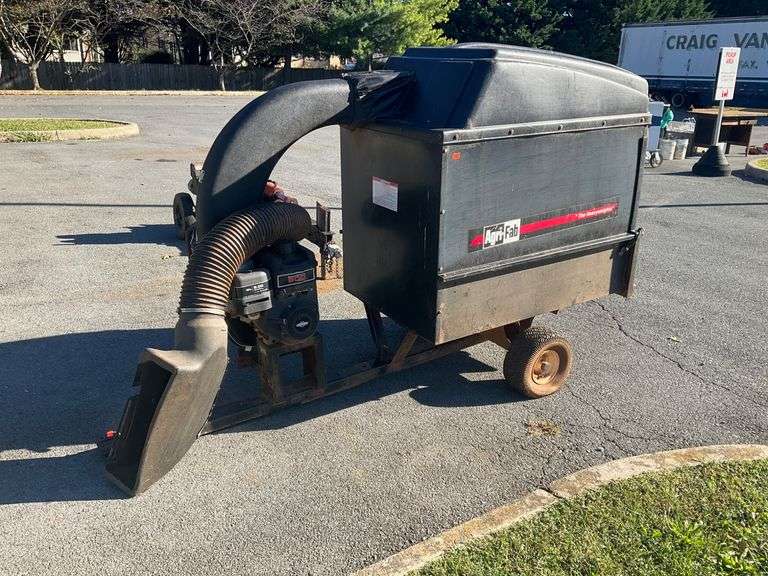 Agri-Fab Tow-Behind Leaf Vacuum System with Briggs & Stratton Engine