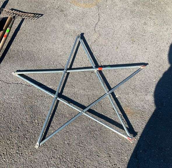 Metal Decorative Star, 45” Point to Point