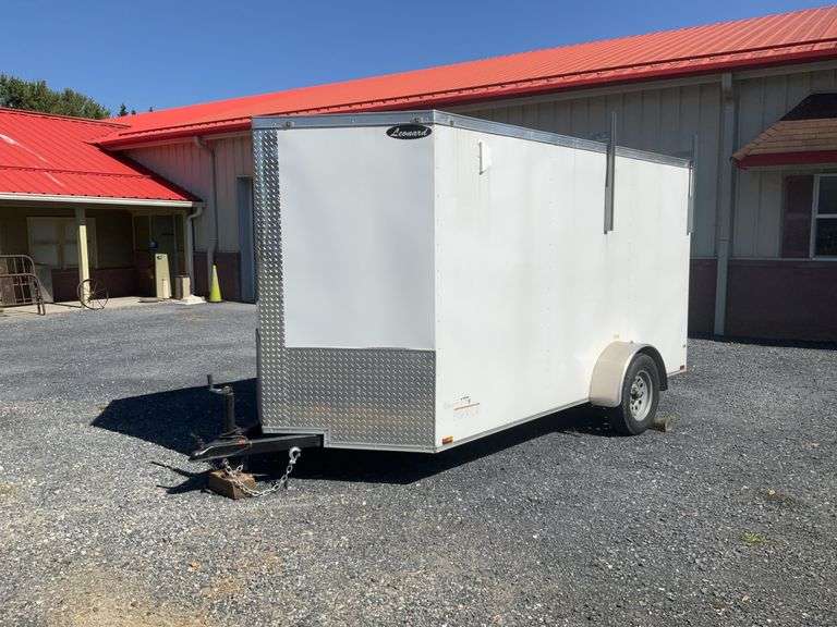 2023 Leonard 6x12 foot Enclosed Trailer, Vin#50ZBE1215PP046148. West Virginia Title in Hand. click to read more